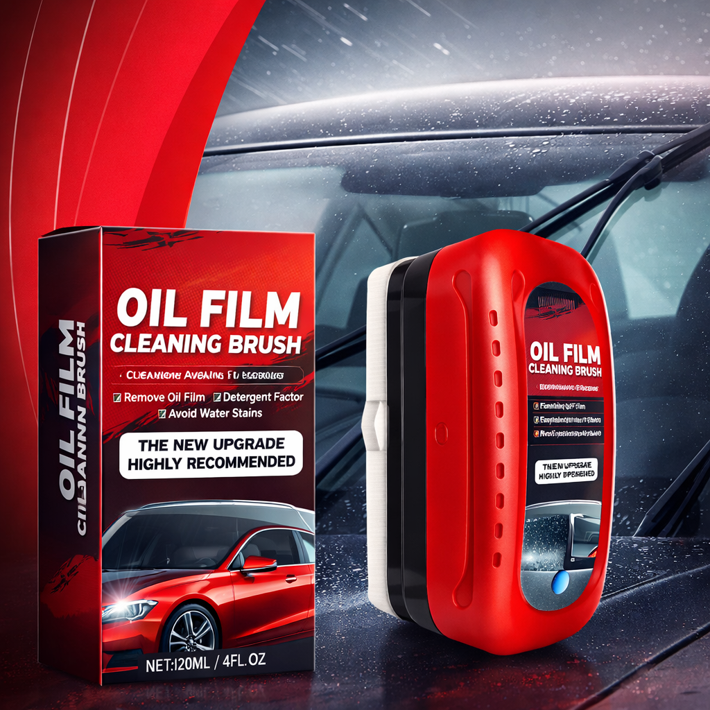 Automotive Oil Film Cleaning Brush