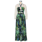 Thousand Dresses Marcy Long Skirt Sleeveless Print Sexy
