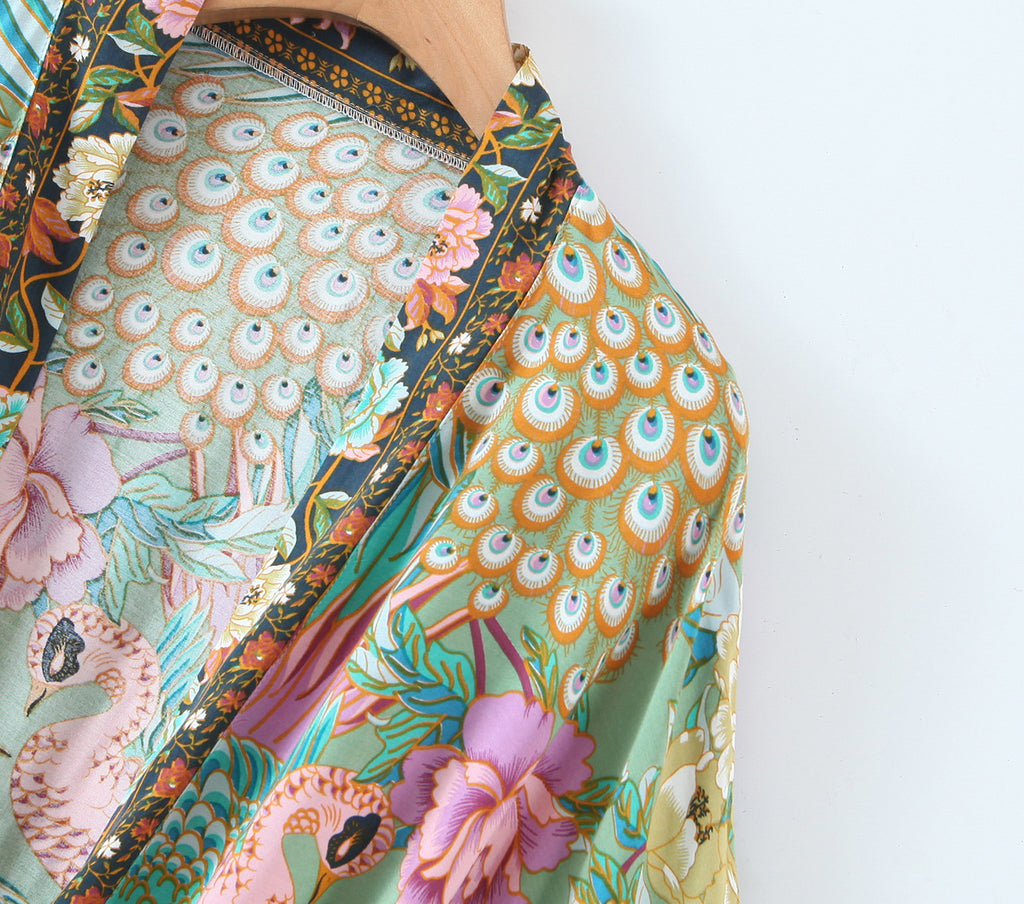 Fashion Personality Female Cotton Kimono Jacket
