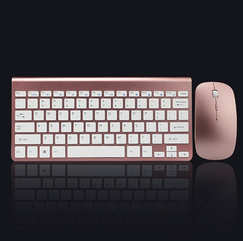 2.4G Wireless Keyboard And Mouse Portable Mini Keyboard Mouse Combo Set For Notebook Laptop Mac Desktop PC Computer Smart TV PS4