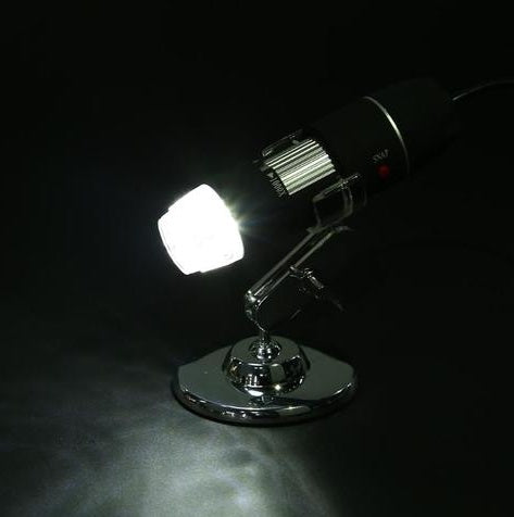 مجهر إلكتروني رقمي محمول يعمل بمنفذ USB، مزود بعدسة مكبرة بـ 8 مصابيح LED، تكبير 1000x، أداة إصلاح كاميرات الفيديو، جهاز USB