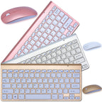 2.4G Wireless Keyboard And Mouse Portable Mini Keyboard Mouse Combo Set For Notebook Laptop Mac Desktop PC Computer Smart TV PS4