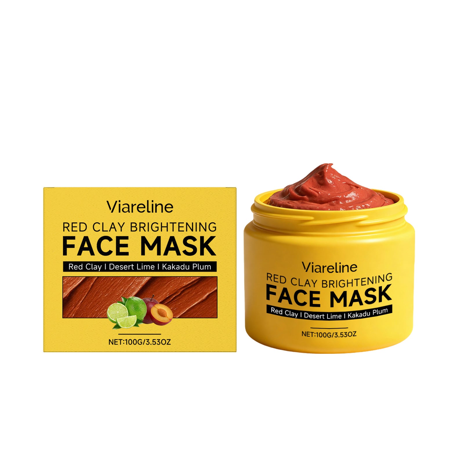 Red Clay Brightening Facial Mask