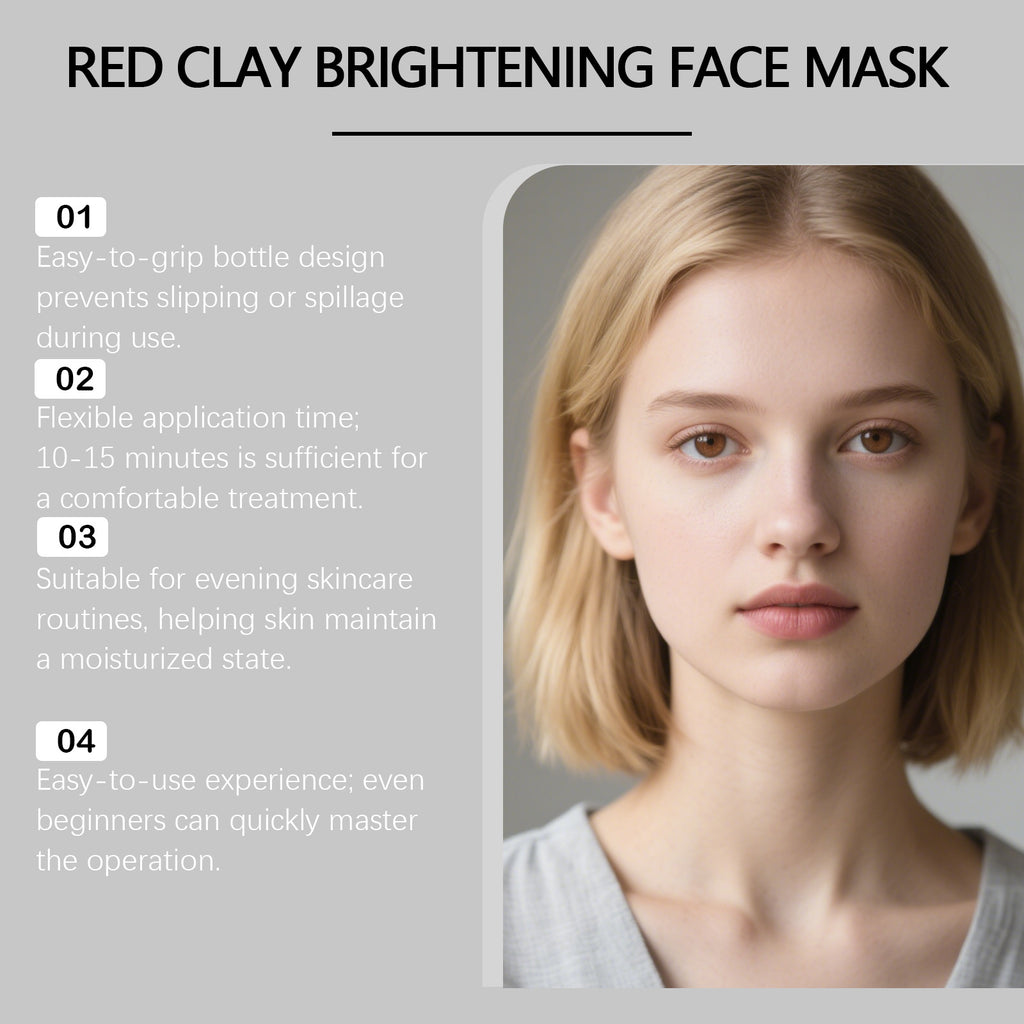 Red Clay Brightening Facial Mask