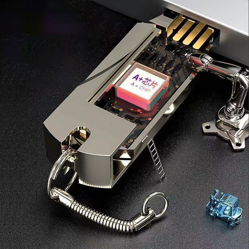يتم توسيع محرك أقراص USB ذي سعة كبيرة على نطاق افتراضي