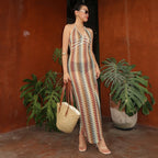 Striped Sexy & Stylish Camisole Dress For Women
