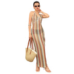 Striped Sexy & Stylish Camisole Dress For Women