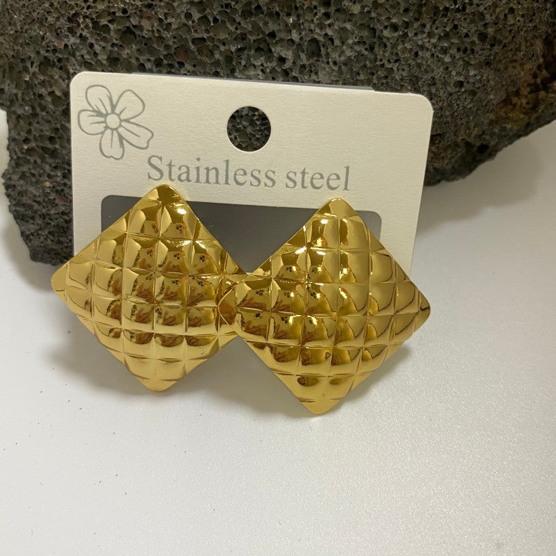 Minimalist Stainless Steel Jewelry Earrings