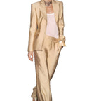 Two-piece Pants Set Casual Design Polyester