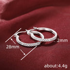 Big Circle Earrings Fashion Graceful Earring