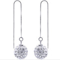 Crystal Earring Earrings Korea Korean Style Earrings Fashion Jewelry