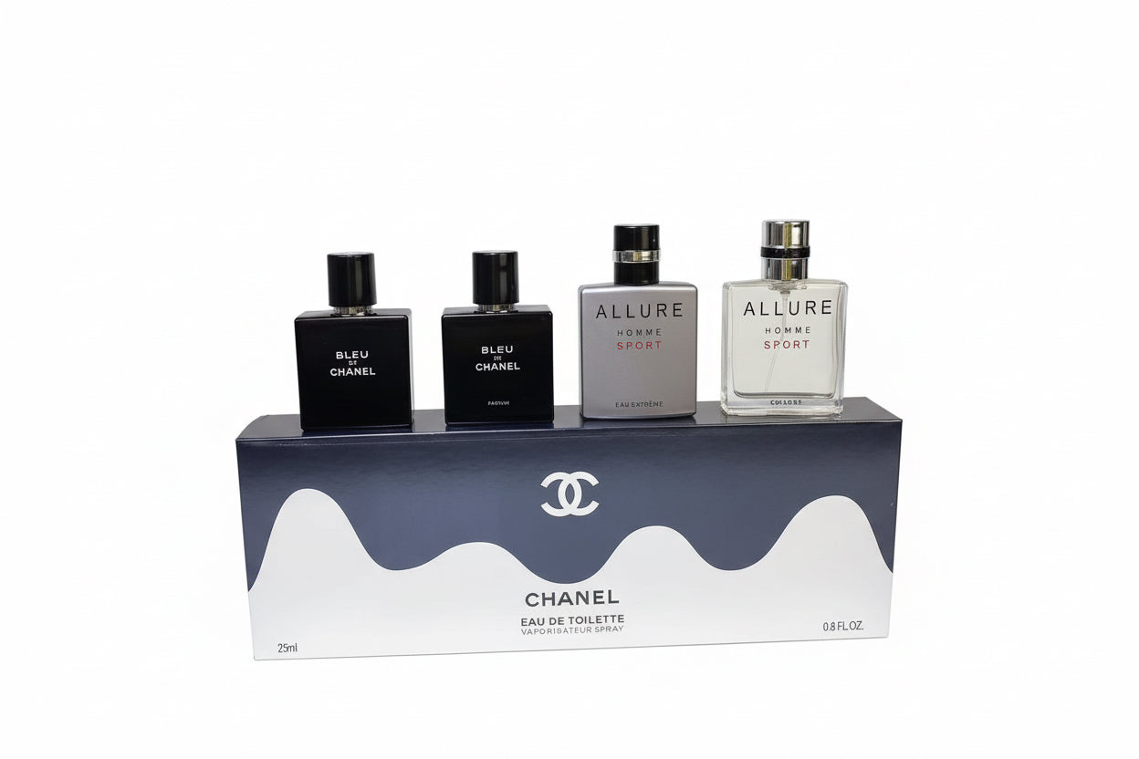 CHANEL Mens Bleu Chanel Cologne Set Chanel Gift Gift Set Perfume