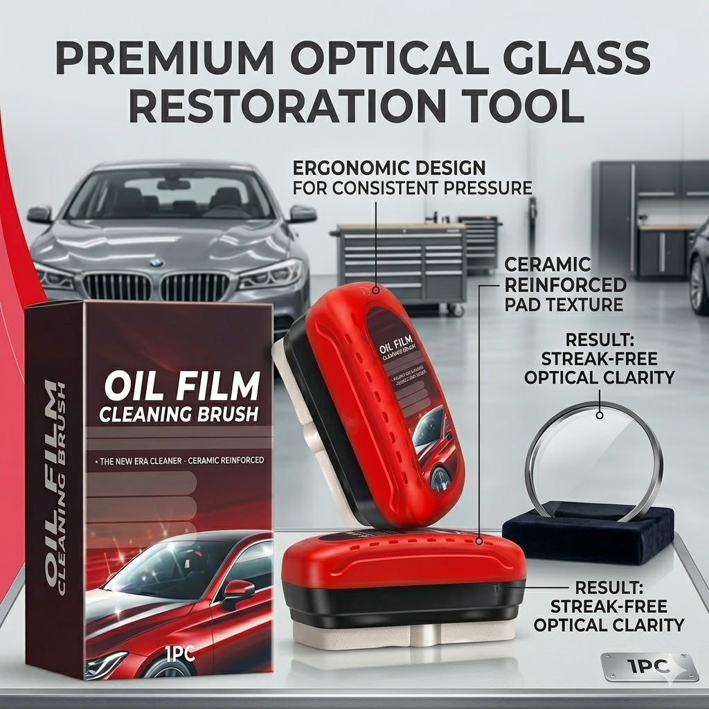 Automotive Oil Film Cleaning Brush