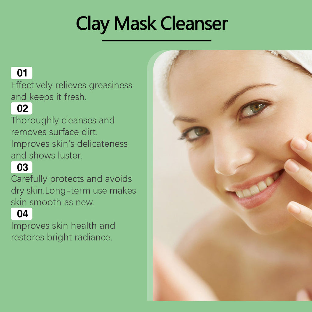 Hydrating And Firming Cleansing Pores Facial Skin Daub-type Clay Mask
