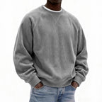 Men's Fashionable Simple And Relaxed Fit Sweatshirt